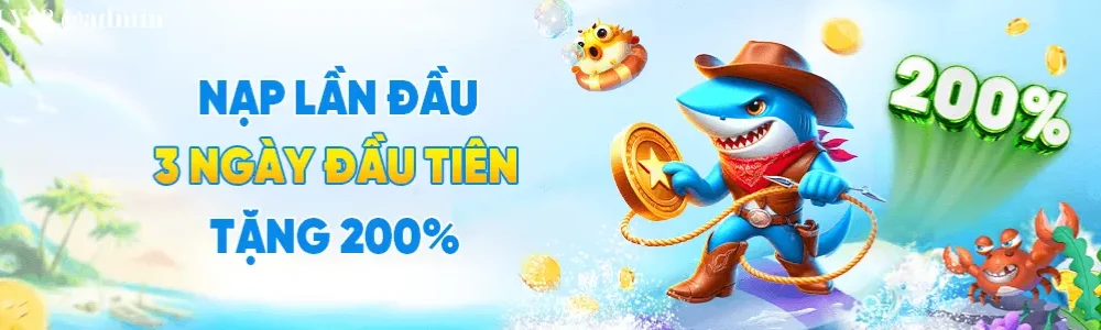 Tặng 200% nạp đầu tại Fly88q vip